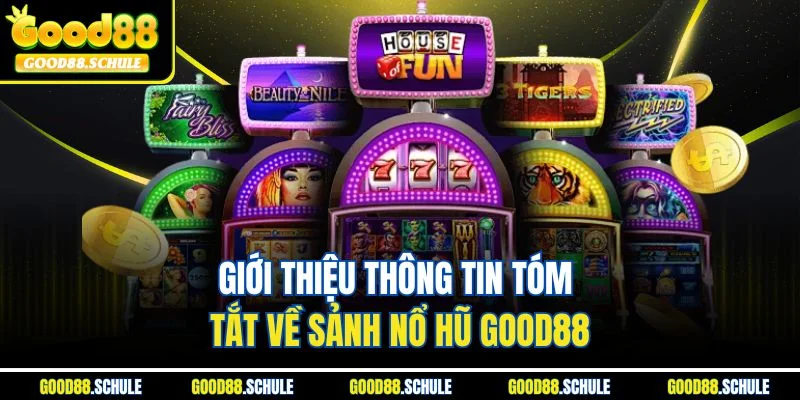 Giới thiệu thông tin tóm tắt về sảnh nổ hũ Good88